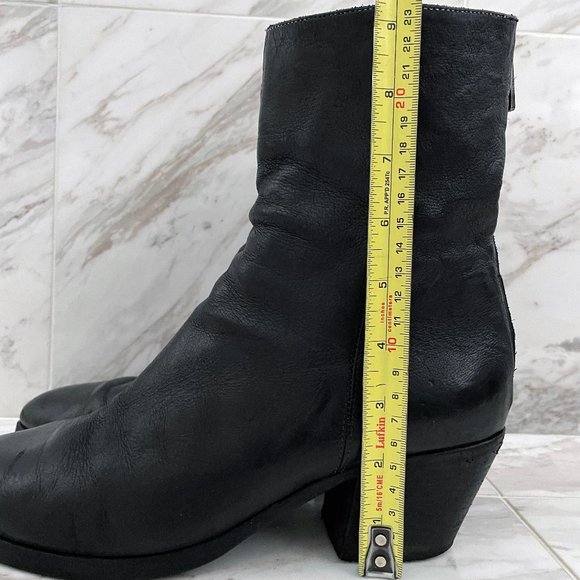 Gravity Pope Italian Leather Boots in Black < Size 40 > - Picture 4 of 11